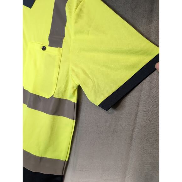 ASIPHITU High Visibility Reflective Safety Shirts(2 Included )for Men Women(294) - Picture 3 of 5